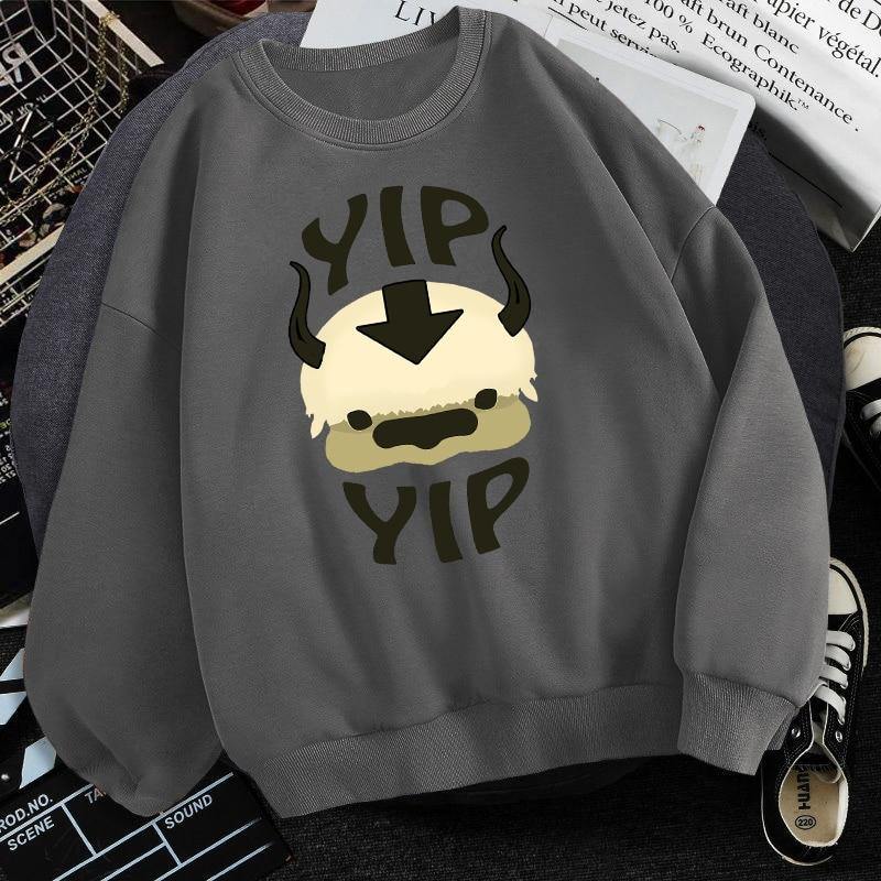 "YIPS" Avatar Unisex Fleece Sweatshirts - AM APPAREL