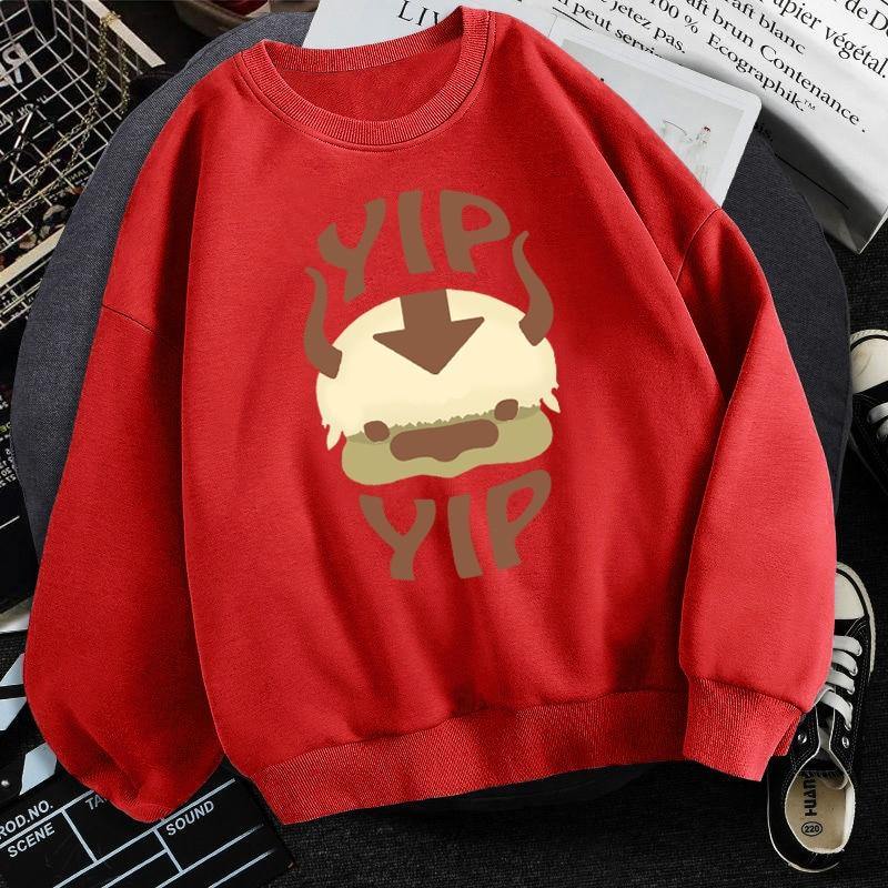 "YIPS" Avatar Unisex Fleece Sweatshirts - AM APPAREL