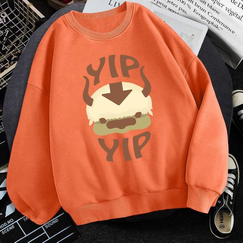 "YIPS" Avatar Unisex Fleece Sweatshirts - AM APPAREL