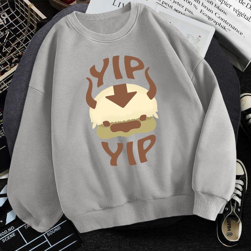 "YIPS" Avatar Unisex Fleece Sweatshirts - AM APPAREL